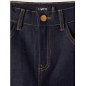 LMTD Tejas Denim HW Straight Fit Jeans - Dark Blue Denim