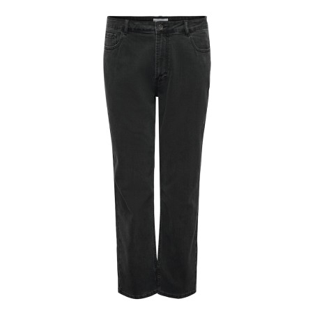 ONLY CARMAKOMA Emily Glitter Jeans - Washed Black