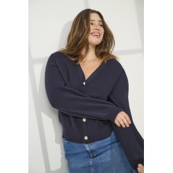 ONLY CARMAKOMA Caribi Cardigan - Night Sky