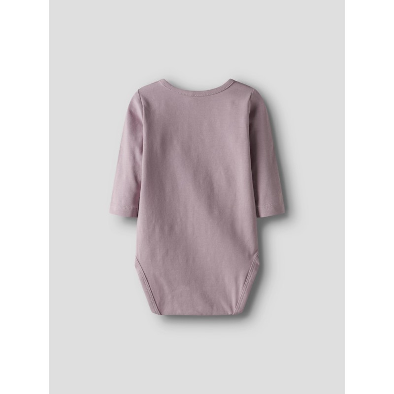 NAME IT BABY Sunshine L/S Bodystocking - Keepsake Lilac