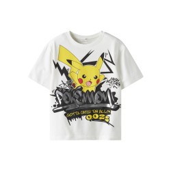NAME IT KIDS Nirel Pokemon T-shirt - Cloud Dancer
