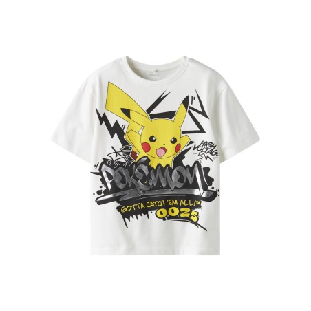 NAME IT KIDS Nirel Pokemon T-shirt - Cloud Dancer