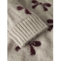 NAME IT MINI Senya L/S Strik Sweater - Cement