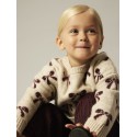 NAME IT MINI Senya L/S Strik Sweater - Cement