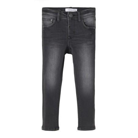 NAME IT Mini Polly slim-fit jeans - Dark Grey Denim
