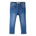 NAME IT Mini Silas Slim Straight Tindy Jeans - Medium Blue Denim