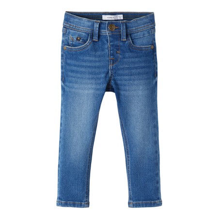 NAME IT Mini Silas Slim Straight Tindy Jeans - Medium Blue Denim