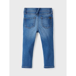 NAME IT Mini Silas Slim Straight Tindy Jeans - Medium Blue Denim