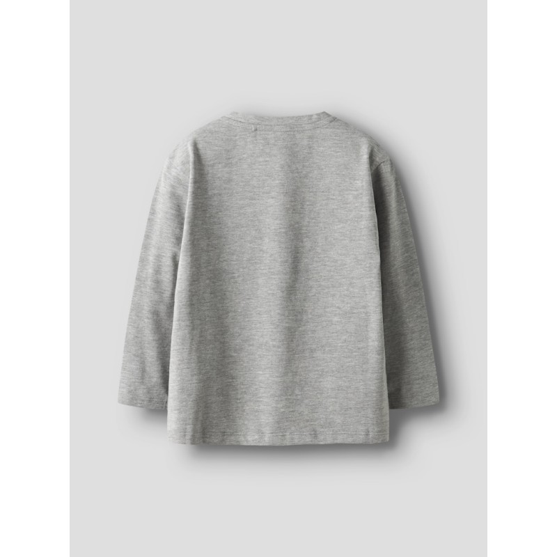 NAME IT MINI Sennet L/S Bluse - Grey Melange