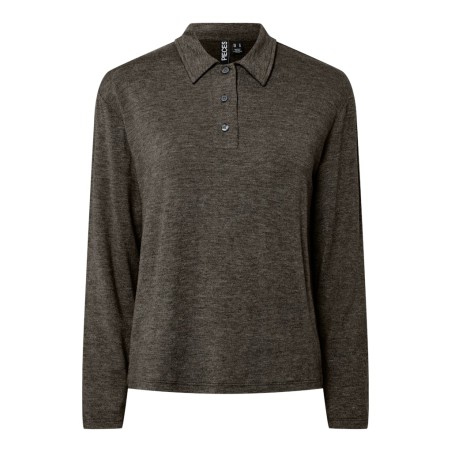 PIECES Ritt L/S Polo - Morel
