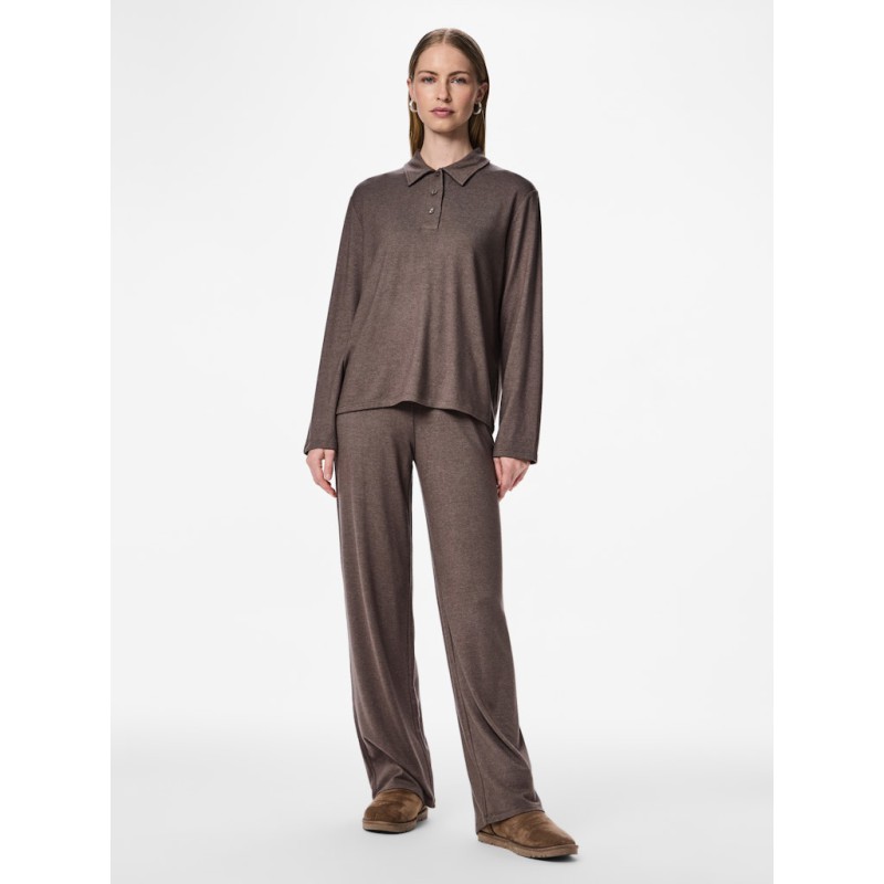 PIECES Ritt L/S Polo - Morel