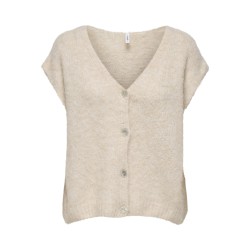 ONLY Azu Strik Vest - Sandshell