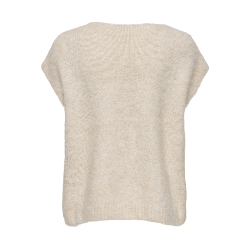 ONLY Azu Strik Vest - Sandshell