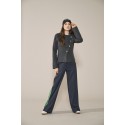 ONLY Mella L/S Strik Jakke - Dark Grey Melange