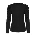 JDY Tonsy L/S Bluse - Sort
