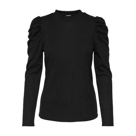 JDY Tonsy L/S Bluse - Sort