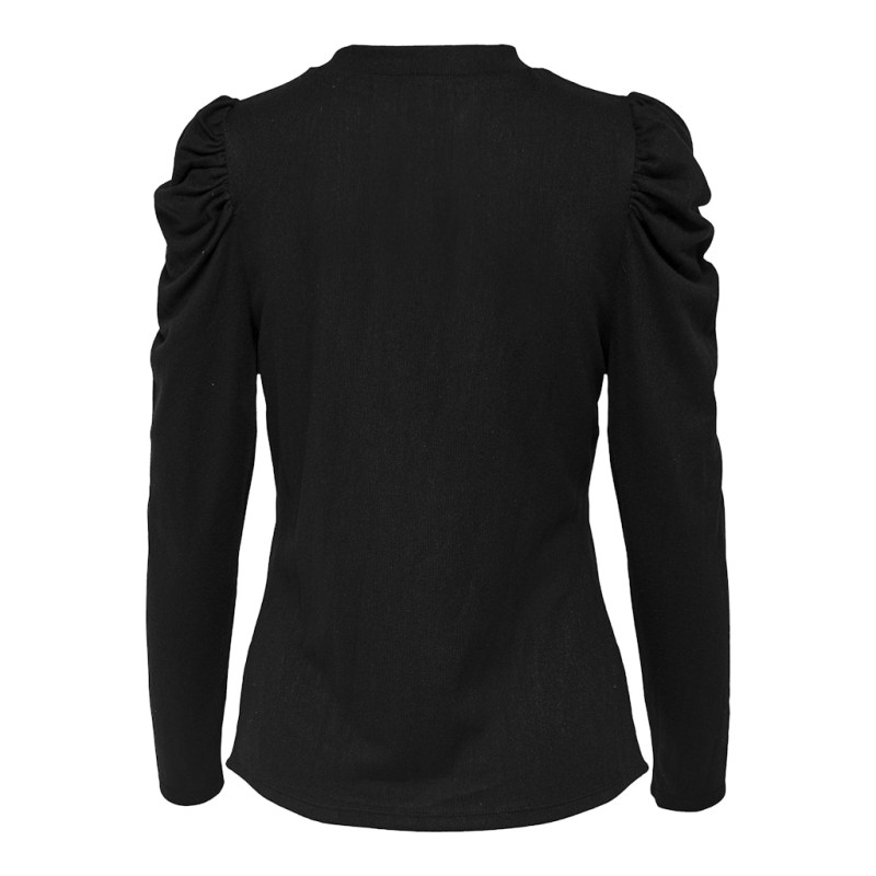 JDY Tonsy L/S Bluse - Sort