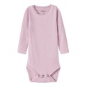 NAME IT Baby Kab L/S Bodystocking - Fragrant Lilac