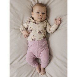 NAME IT BABY Shelly L/S Bodystocking - Peyote Melange