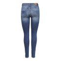 ONLY  Forever High Skinny Fit Denim Jeans - Medium Blue Denim