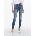 ONLY  Forever High Skinny Fit Denim Jeans - Medium Blue Denim