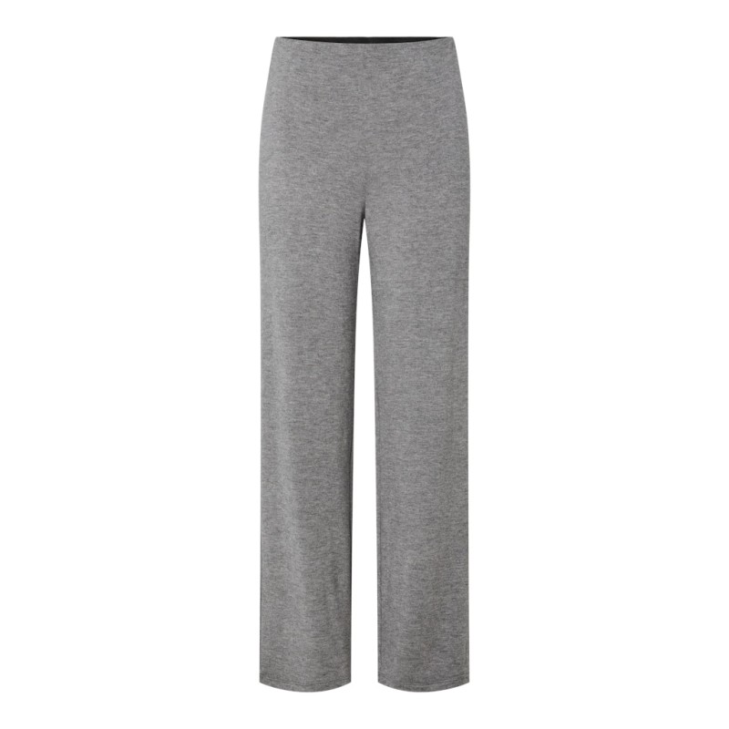 PIECES Ritt Bukser - Medium Grey Melange