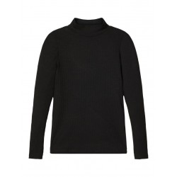 NAME IT KIDS pige - langærmet top - Sort