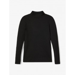 NAME IT KIDS pige - langærmet top - Sort