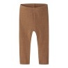 NAME IT Kab Leggings - Toasted Coconut / Melange