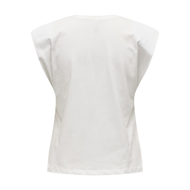 ONLY Henrietta S/L Top - Hvid