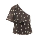 JDY Fay Off-shoulder Top - Chocolate Torte