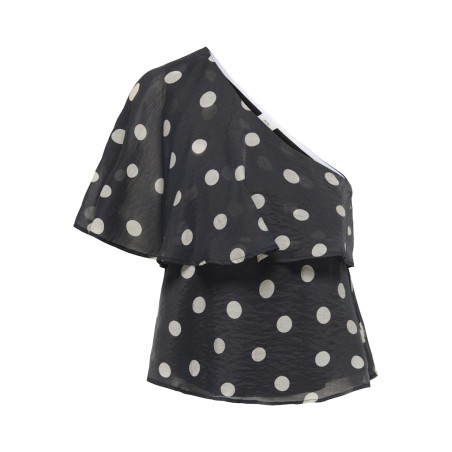 JDY Fay Off-shoulder Top - Sort