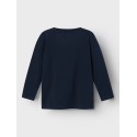 NAME IT MINI Naza Spiderman L/S Bluse - Dark Sapphire