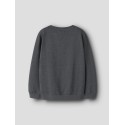 NAME IT Kids Vimo Sweatshirt - Dark Grey Melange