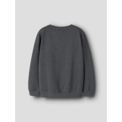 NAME IT Kids Vimo Sweatshirt - Dark Grey Melange
