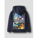 NAME IT KIDS Nim Pokemon Hoodie - Navy Blazer