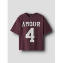NAME IT KIDS Sangy T-shirt - Burgundy