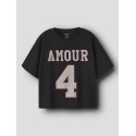 NAME IT KIDS Sangy T-shirt - Sort
