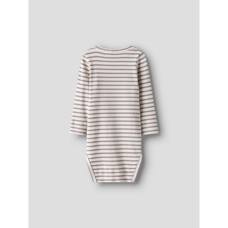 NAME IT BABY Bani L/S Bodystocking - Elderberry