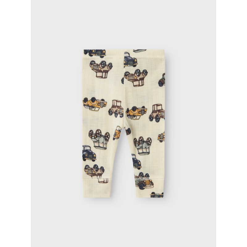 NAME IT BABY Wang Uld Skiunderbukser - Snow White