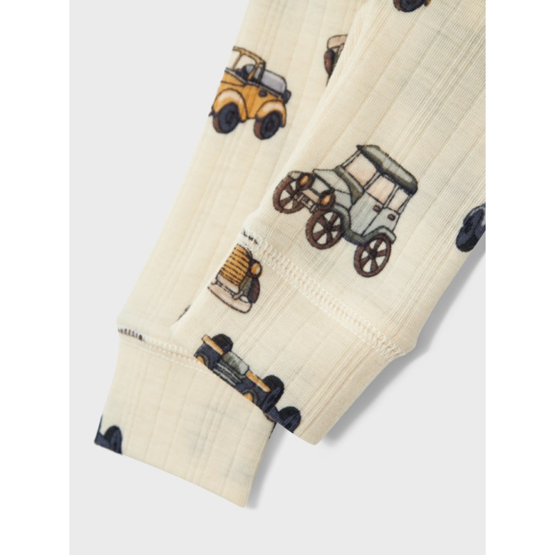 NAME IT BABY Wang Uld Skiunderbukser - Snow White