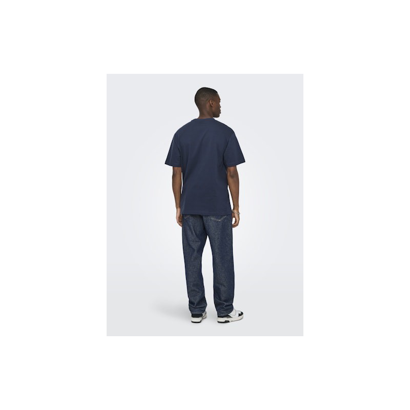 ONLY & SONS Fred T-shirt - Blue Nights