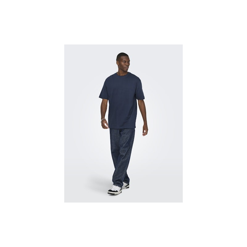 ONLY & SONS Fred T-shirt - Blue Nights