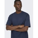 ONLY & SONS Fred T-shirt - Blue Nights