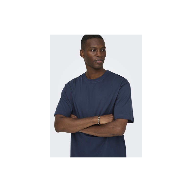 ONLY & SONS Fred T-shirt - Blue Nights