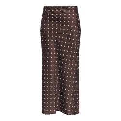 JDY Hailey Satin Midaxi Nederdel - Puce