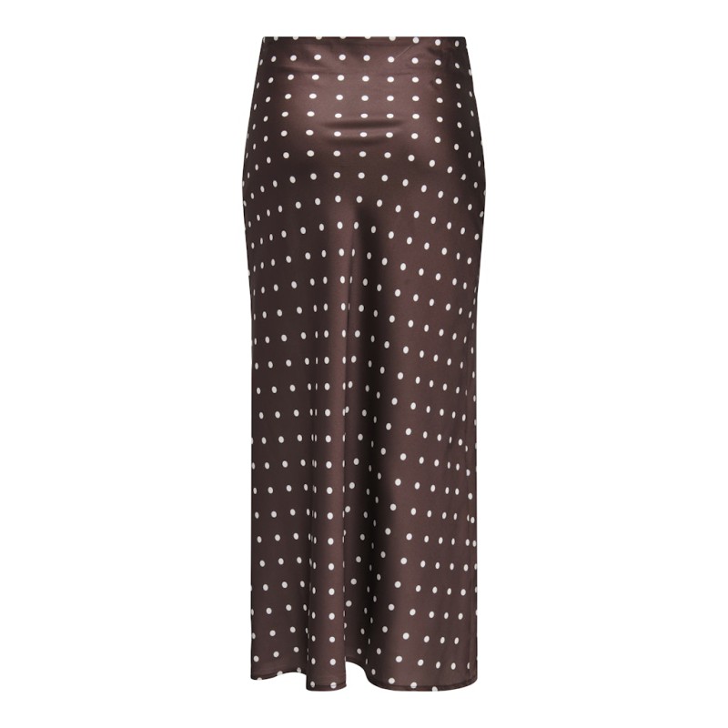 JDY Hailey Satin Midaxi Nederdel - Puce