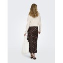 JDY Hailey Satin Midaxi Nederdel - Puce