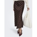 JDY Hailey Satin Midaxi Nederdel - Puce