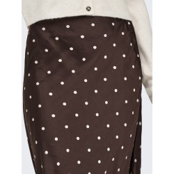 JDY Hailey Satin Midaxi Nederdel - Puce